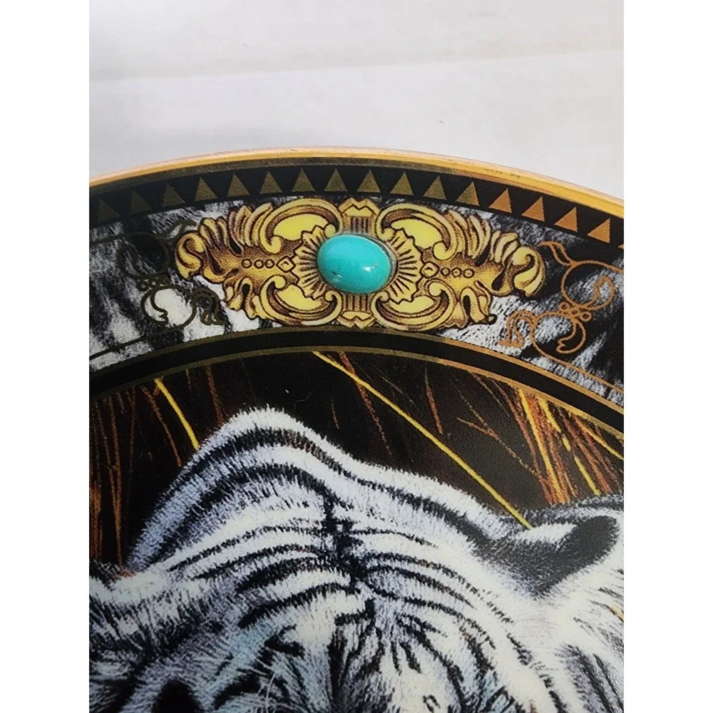 Franklin Mint Prowl of the Tiger Anthony Gibbs Ltd Porcelain‎ Plate